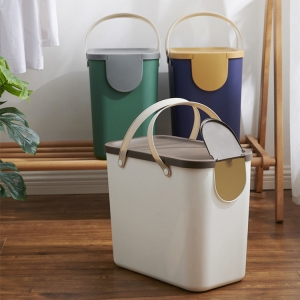 現(xiàn)貨批發(fā)創(chuàng)意手提多功能收納桶 客廳玩具雜物塑料收納桶